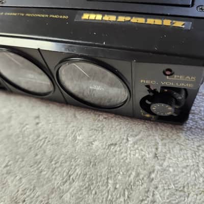 Super Clean Marantz PMD430 CP430 Rebuilt 3-Head Portable Cassette W/Accessories image 8