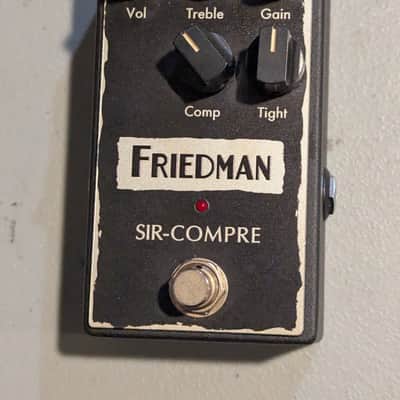 Friedman Sir-Compre Optical Compressor with Overdrive 2010s - Black image 1