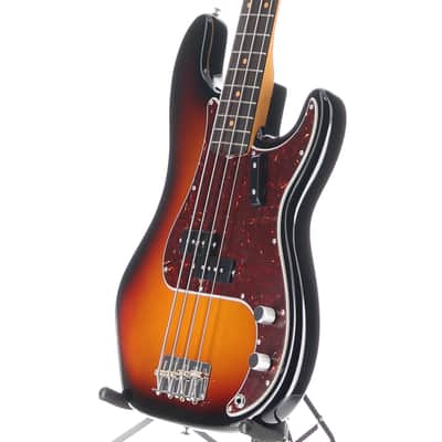 Fender Certified Pre-Owned American Vintage II 1960 Precision Bass, Rosewood Fingerboard, 3-Color Sunburst (P9) (40858) image 4