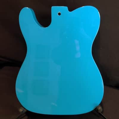 Southwest Acoustics Telecaster Body/Ventura Blue/New/Fast Local Shipping image 2