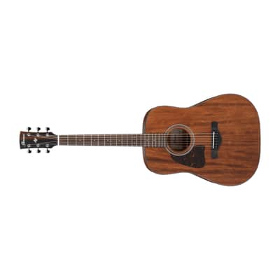Ibanez AW54LOPN Left-Handed Dreadnought Acoustic Guitar - Open Pore Natural image 3