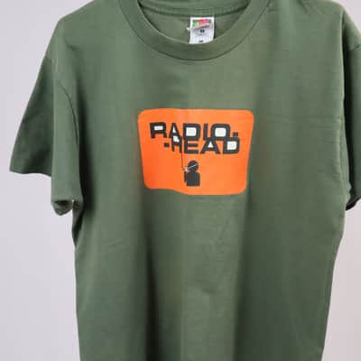 Vintage Radiohead Shirt (W.A.S.T.E. 1996) | Reverb