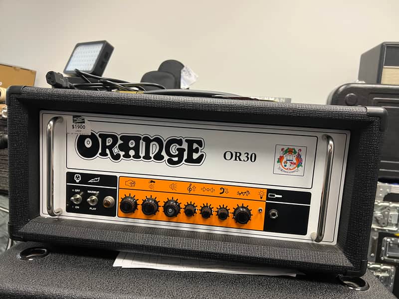 Orange OR30 30-Watt Guitar Amp Head 2023 - Present - Black image 1