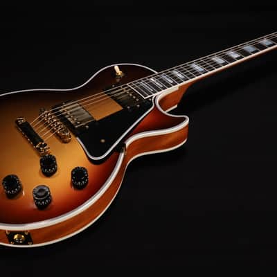 MINT Gibson Les Paul Custom Viceroy Goldburst Natural Back Gloss Gold Hardware CUSTOM ORDER image 4