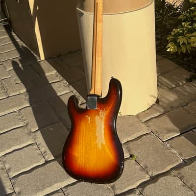 Fender Precision Bass 1958 - a beautiful all original 3-tone Sunburst example w/a Gold'gard ! image 3