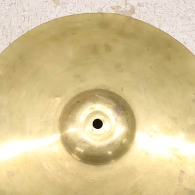 Japanese 12" Hi Hat Cymbals Pair Vintage 1960's 374g/379g image 5