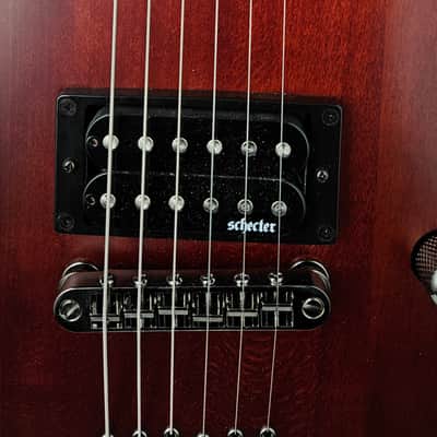 Schecter Omen-6 Electric Guitar - Walnut Satin - USED image 4