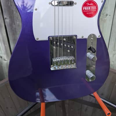 Danish Pete Squier FSR Bullet Telecaster Metallic Purple image 13