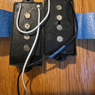 Vintage Fender Precision Bass Control Pickup 1971 1972 1973 1377128 Original Tone & Volume Pot Complete Harness image 8