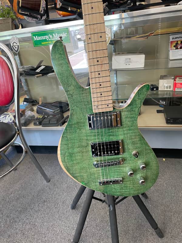 B.D. Jenkins Custom Instruments Apryl 2025 - Green flame maple image 1