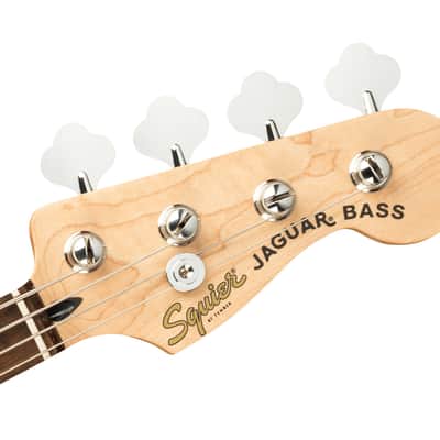 Fender Squier Affinity Series Jaguar Bass in Charcoal Frost Metallic image 8