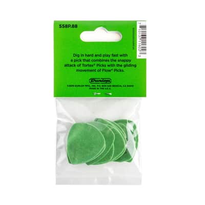 Dunlop 558P088 Tortex Flow Standard .88 mm Player's Pack/12 image 2