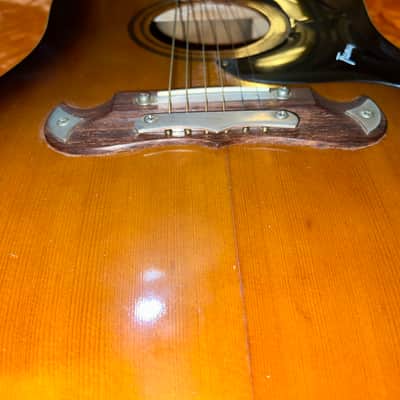 Vintage Framus Texan Acoustic Guitar 1960’s - Sunburst image 14