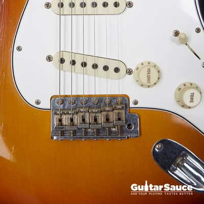 Fender Custom Shop 1967 Stratocaster Relic Faded 3 Tone Sunburst 2019 Used (Cod.1521UG) image 5