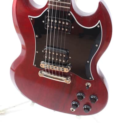 2017 Gibson SG Faded T worn cherry red image 3
