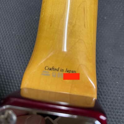 Fender Jaguar Left Handed JG66 -MIJ Japan made- Candy Apple Red image 11