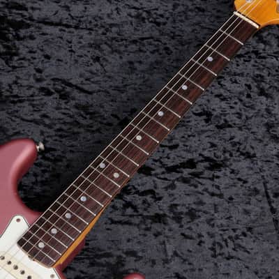 FENDER CUSTOM SHOP 1965 Stratocaster Journeyman Relic Aged Burgundy Mist Metallic [CZ541004] (09/11) image 7