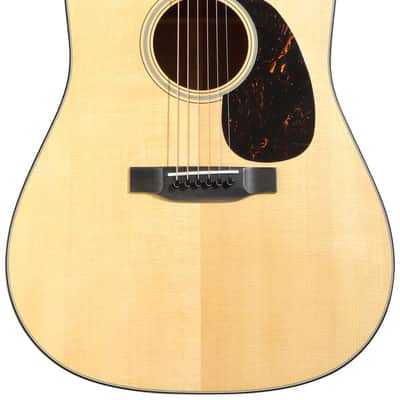 Martin D-18 Satin Standard Series Acoustic Guitar - Satin Natural with Aging Toner image 1