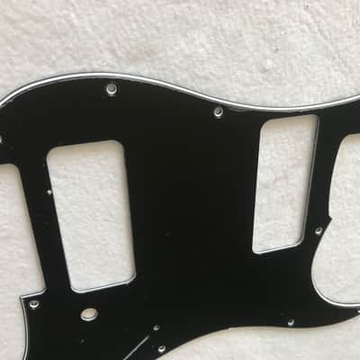 For Fender Stratocaster Strat P90 2 Pickup Guitar Pickguard, 3 Ply Black image 5