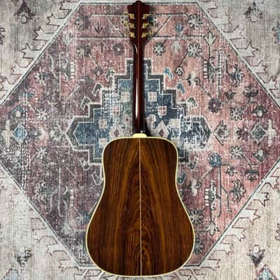1975 Guild D55 LH Vintage Left Handed Westerly RI Natural Acoustic Guitar! image 6