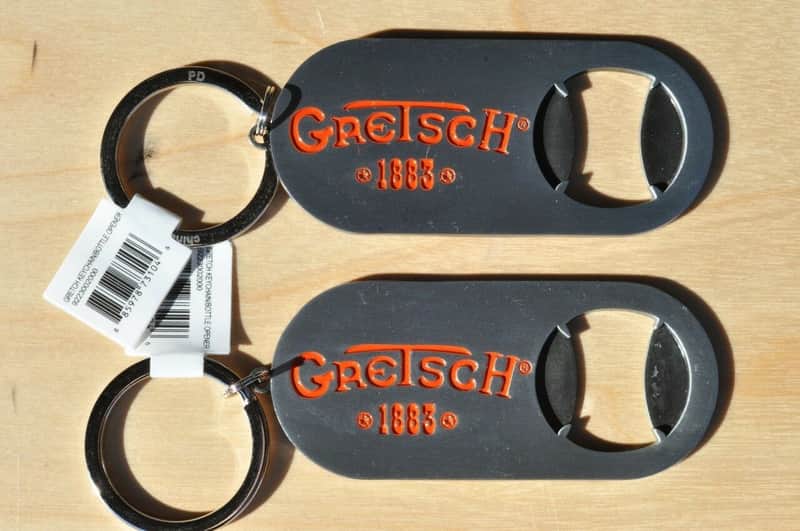 Gretsch Keychain Bottle Opener (Quantity 2 ) Pn: 9223002000 image 1