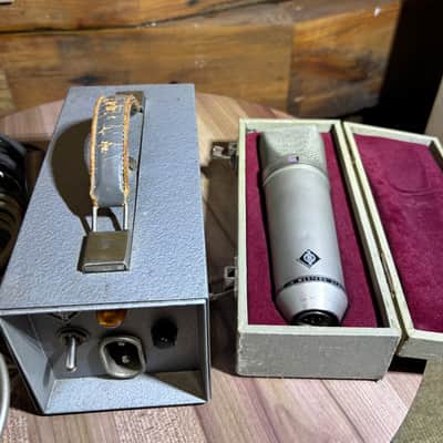 Neumann U 67 Large Diaphragm Multipattern Tube Condenser Microphone 1960 - 1971 - Nickel image 6