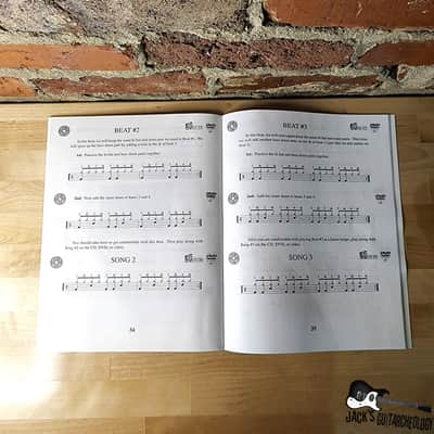 Drum Primer Instructional Book for Beginners with DVD (1990s) image 3