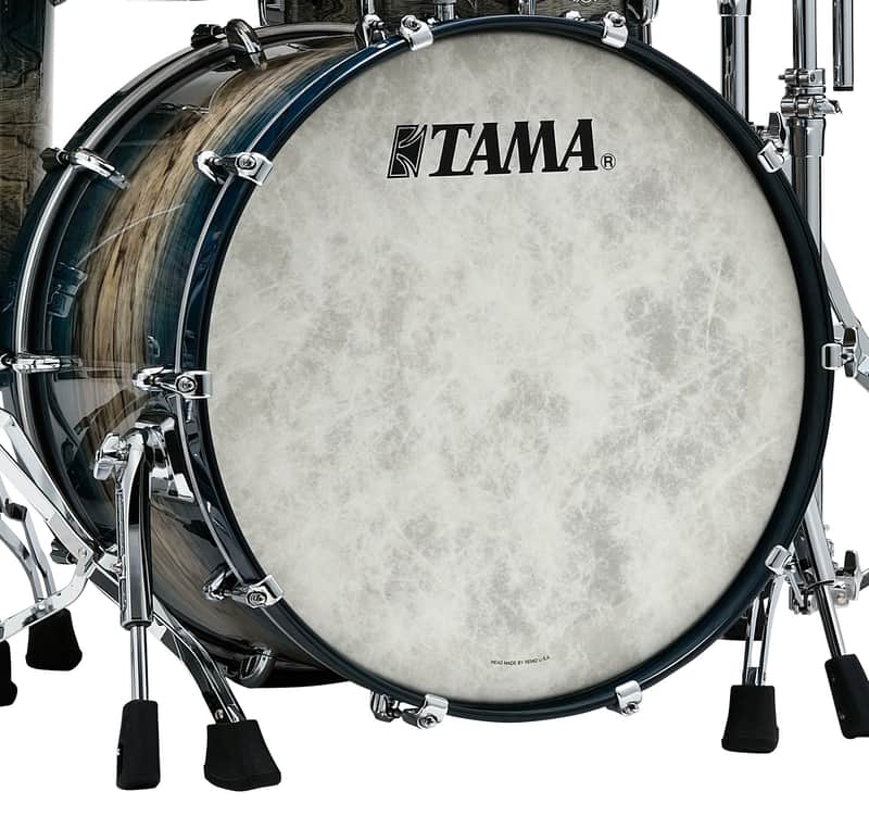 Tama TWB2014-AIJB STAR Walnut Bass Drum 20 - Indigo Japanese Sen Burst image 1