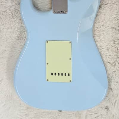 Fender Vintera II Road Worn '60s Stratocaster Electric Guitar, Sonic Blue w/Case image 2