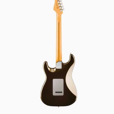Fender American Ultra II Stratocaster HSS with Ebony Fretboard 2024 - Present - Texas Tea image 2