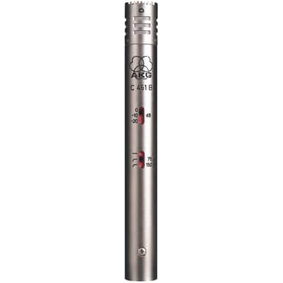 AKG C451 B Reference Small Diaphragm Cardioid Condenser Microphone image 1