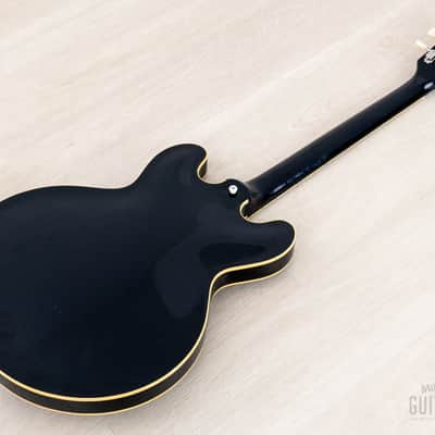 2022 Gibson Custom Shop 1959 ES-335 Murphy Lab Ultra Light Aged Ebony w/ Custombucker PAFs, Case & COA image 14