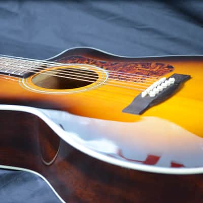 Guild OM-140CE Acoustic/Electric Guitar Natural w/ Gigbag image 6