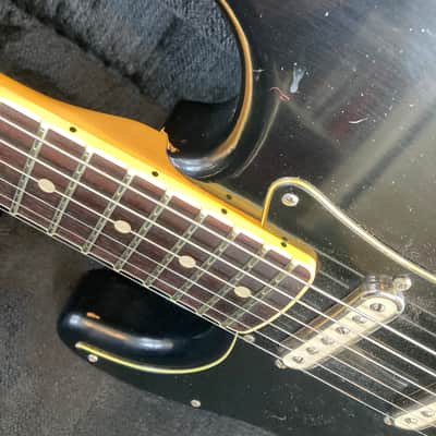 LEFTY Strat, Fender Custom Shop flame maple bound neck, CuNiFe pick ups, MJT image 8