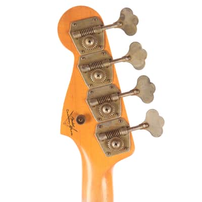 Fender Custom Shop 1960 Precision Bass Relic Super Faded Aged Charcoal Frost Metallic (Serial #CZ591609) image 7