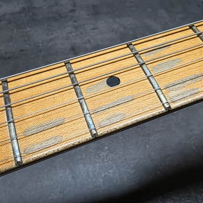 Fender 1956 Stratocaster Relic CUSTOM SHOP LIMITED EDITION FSR Sonic Blue over Sunburst! 2005 Time Capsule Case Queen American Vintage 50s 1950's Reissue USA Strat Guitar image 9