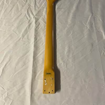 Vantage 24 Fret Electric Guitar Neck MIK Korea 1990s Maple image 2