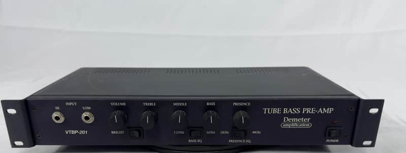 Demeter VTBP-201 Tube Bass Preamp - 120V Rackmount image 1