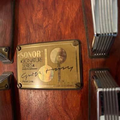 Sonor Signature HLD 580 Heavy Bubinga 14x8" Snare Drum - 24 Lugs - Excellent Condition image 3
