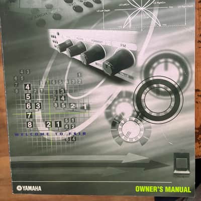Yamaha FS1r Tone Generator owner's manual 1998 - Paper
