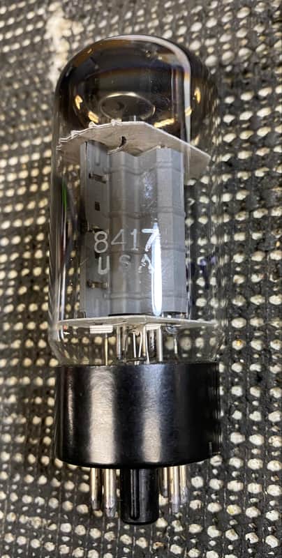Vintage General Electric 8417 Power Tube - 87% Nominal image 1