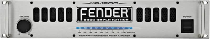 Fender MB-1200 Bass Power Amplifier (1200 Watts) image 1