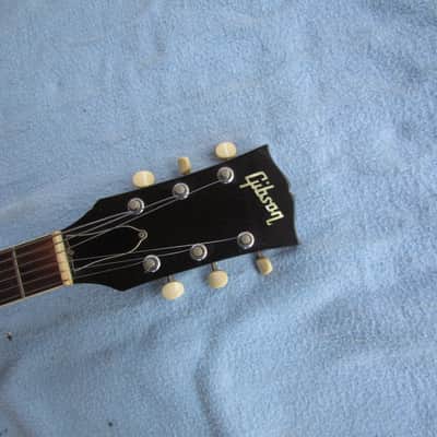 1970 Gibson ES-330 Tragedy Transit Damaged Gibson ES-330 Was Beautifully Clean Before Headstock Crack image 6