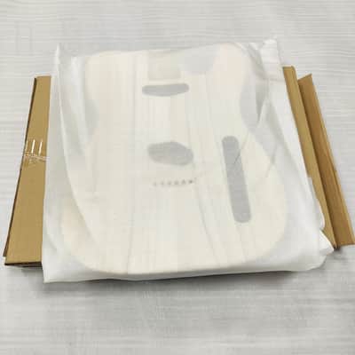Unfinished Paulownia Wood Guitar Tele Style Body, String Through Bridge image 16