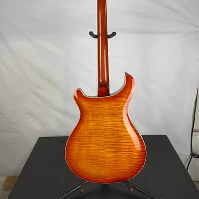 PRS SE Hollowbody II Piezo Electric Guitar, Ebony Fingerboard, Vintage Sunburst image 6