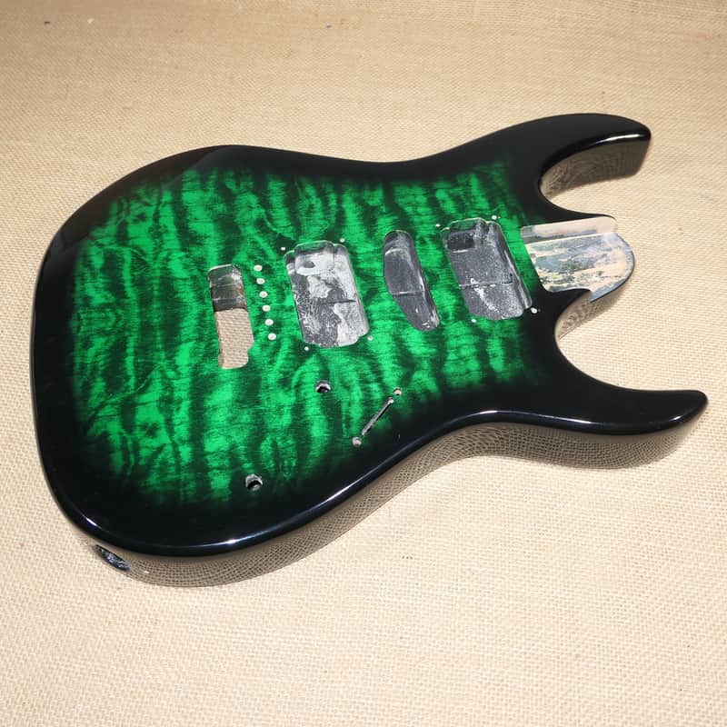 Body Green Burst, 2021 Ibanez GRX70QA GIO RX Same Day Shipping image 1