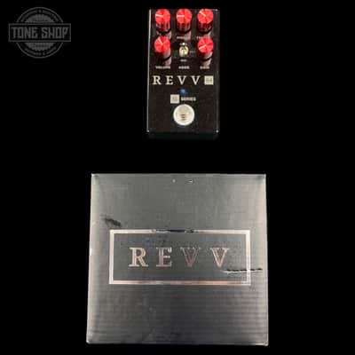 Used Revv G4 Overdrive/Distortion Pedal Black Sparkle w/Box TFW3494 image 4
