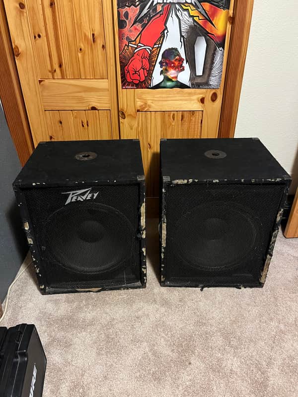 Peavey PV 118 Subwoofer 2010s - Black image 1