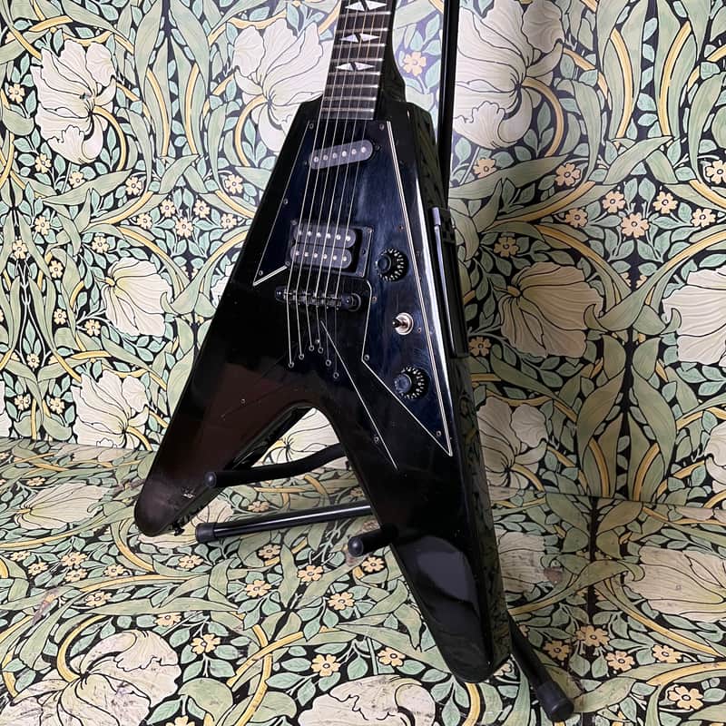 Gibson Flying V90 Double Ebony 1989 image 1