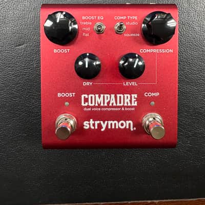 Strymon Compadre Dual Voice Compressor & Boost 2020 - Present - Red image 1
